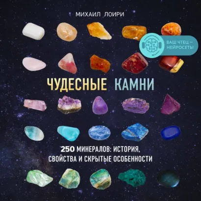 Чудесные камни. 250 минералов: история, свойства, скрытые особенности - Лоири Михаил